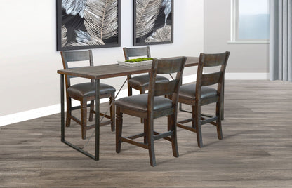 Homestead - Newport Counter Height Friendship Table - Tobacco Leaf