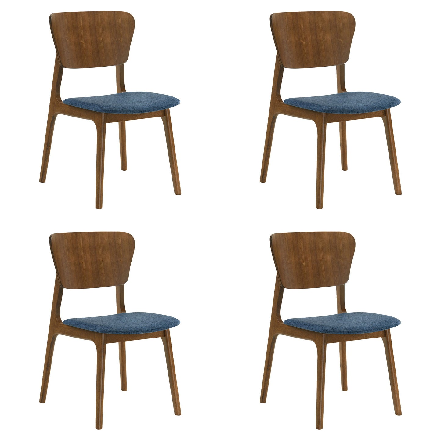 Kalia - Dining Chair With Walnut Frame