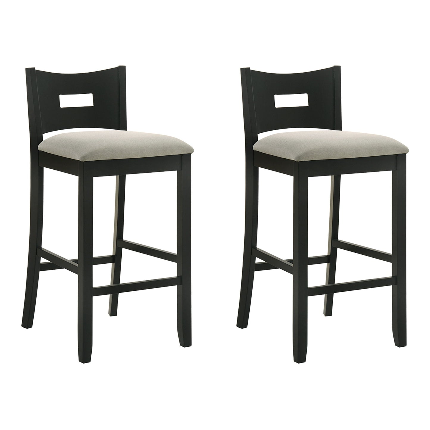 Ren - 26" Counter Height Rubberwood Barstool
