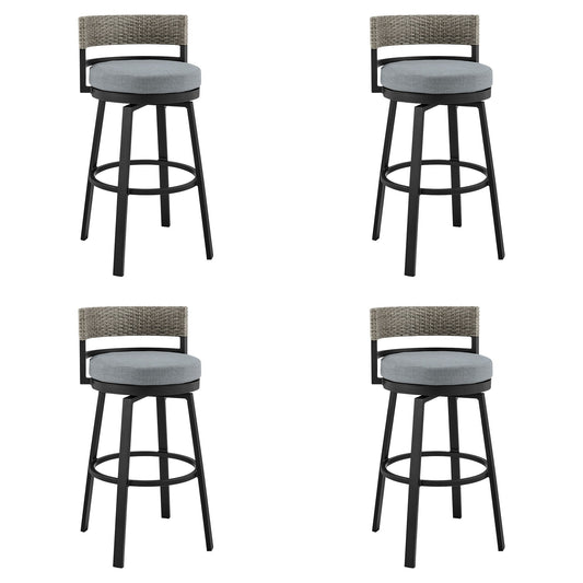 Encinitas - Outdoor Patio Swivel Bar Stool Set