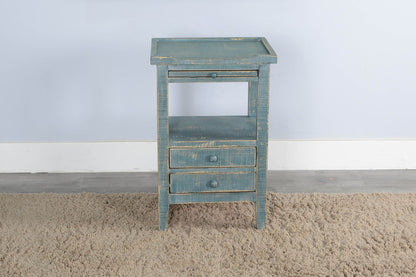 Marina - 27" Height Side Table - Sea Grass