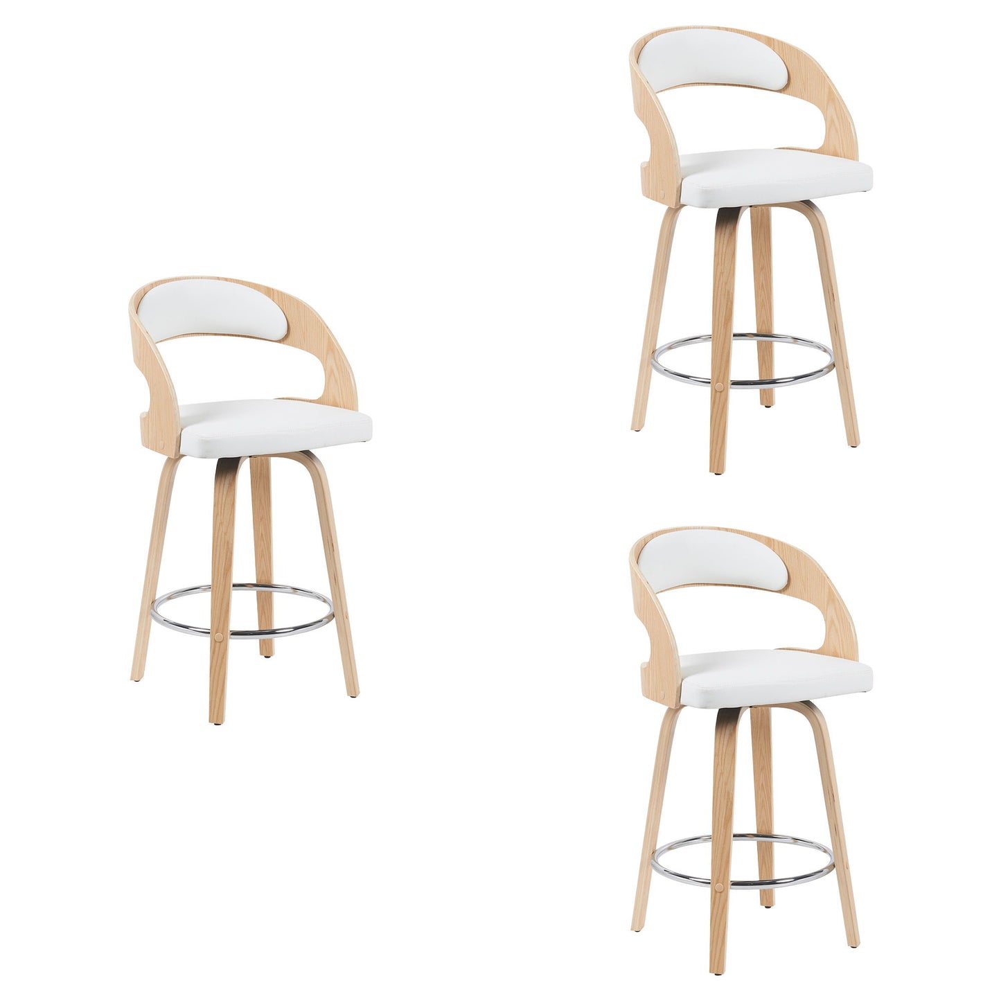Shelly - 26" Counter Height Swivel Bar Stool