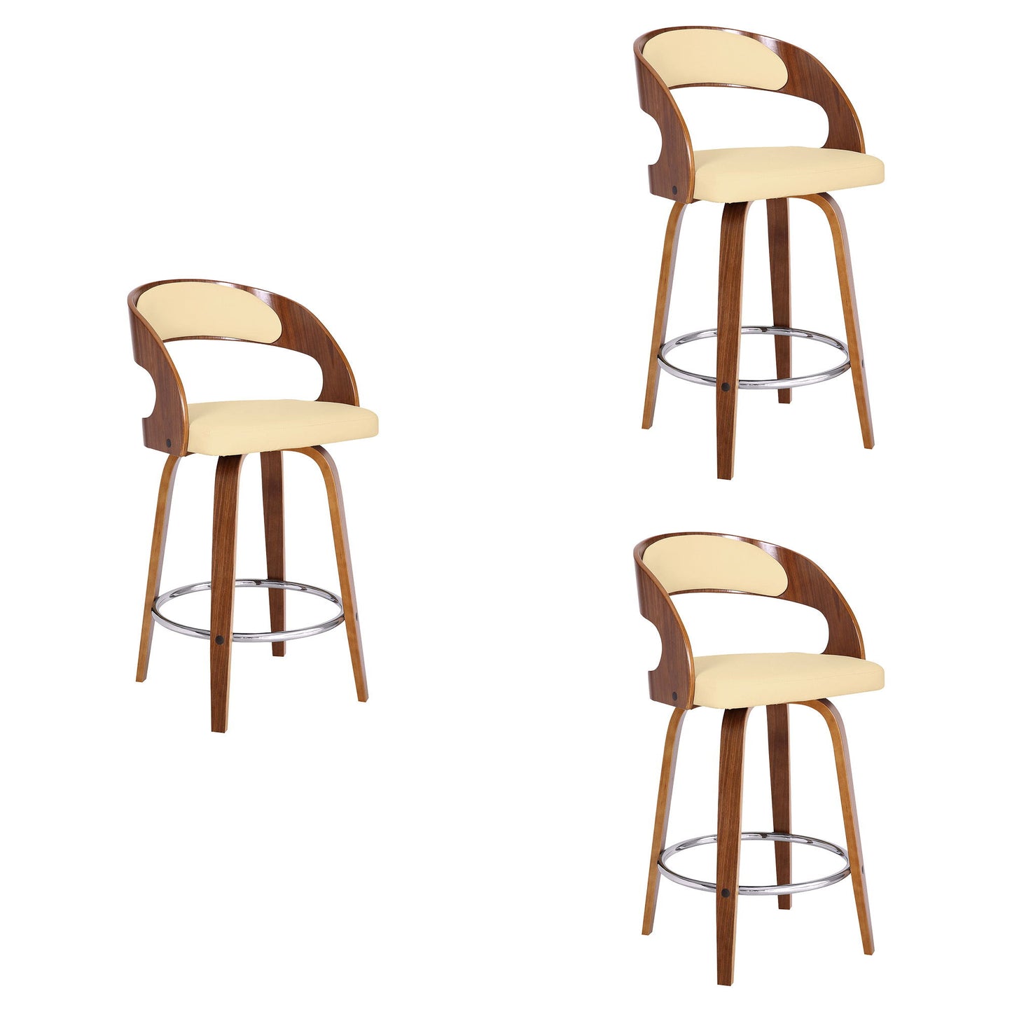 Shelly - 26" Counter Height Swivel Bar Stool