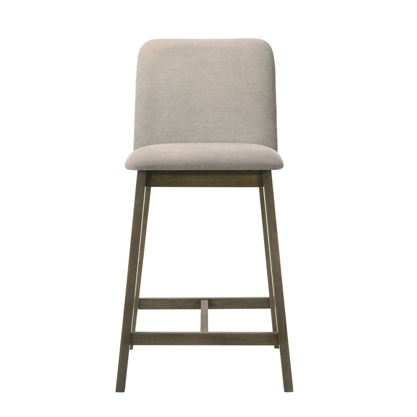 Allin - Upholstered Wood Counter Height Barstool