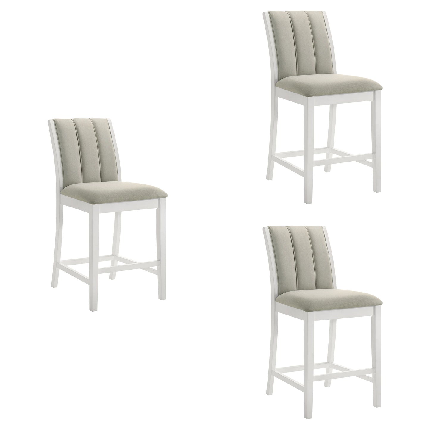 Nolan - 26" Counter Height Rubberwood Barstool