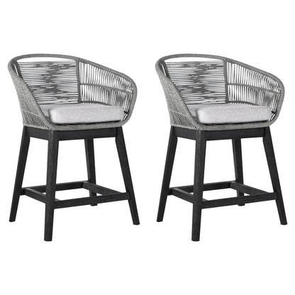 Tutti Frutti - Indoor Outdoor Counter Height Bar Stool Set