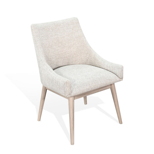 Olivia - Lowback Cushioned Dining Chair (Set of 2) - Wheat