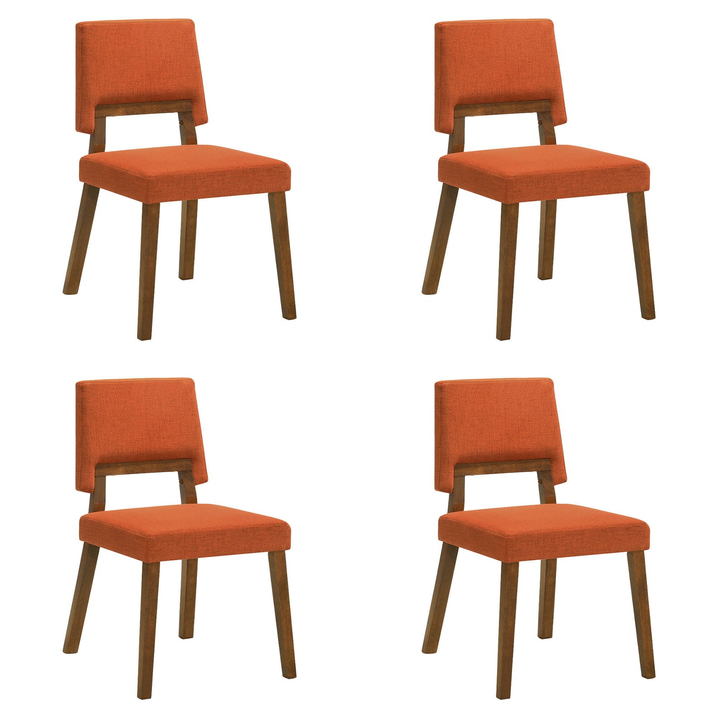 Channell - Dining Chair With Walnut Frame