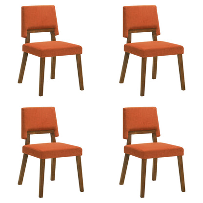 Channell - Dining Chair With Walnut Frame