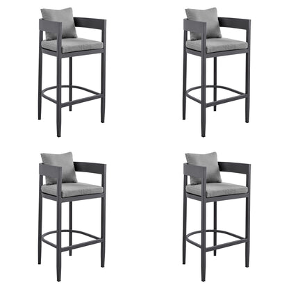 Menorca - Outdoor Patio Counter Height Bar Stool Set