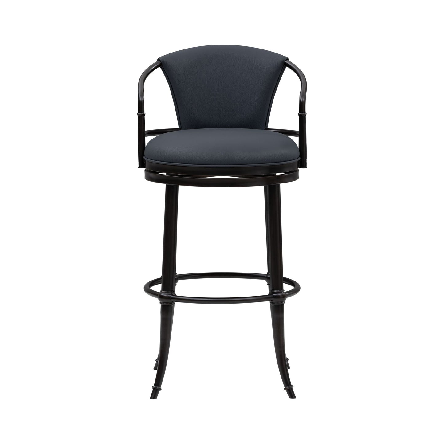 Otis - Upholstered Swivel Bar Height Barstool
