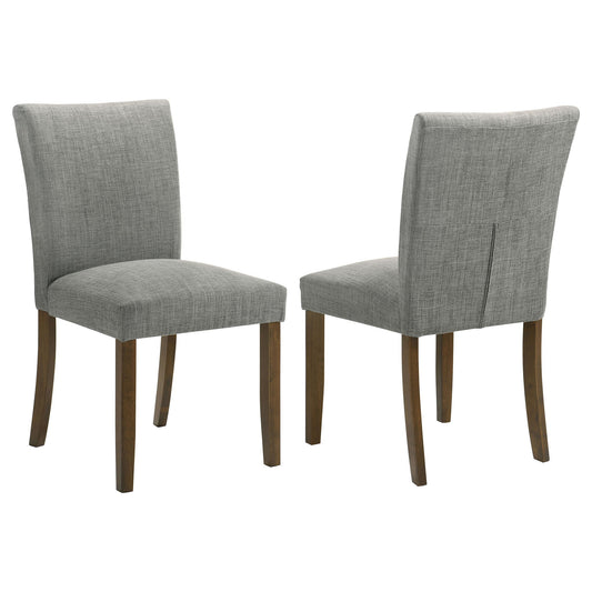 Paxton Upholstered Dining Side Chair Grey (Set of 2)
