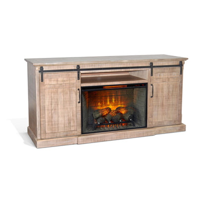 Desert Rock - TV Console - Light Brown