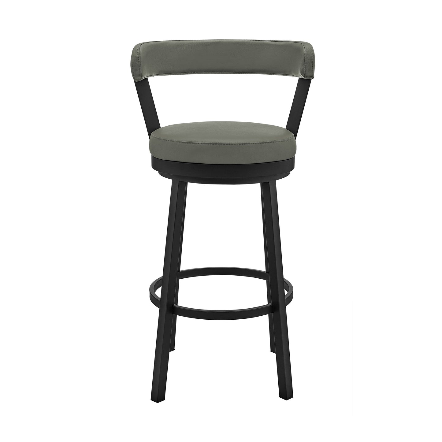 Kobe - Swivel Bar Stool - Black Finish