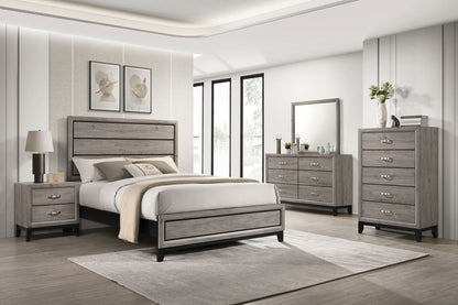 Watson Five-piece California King Bedroom Set Light Taupe