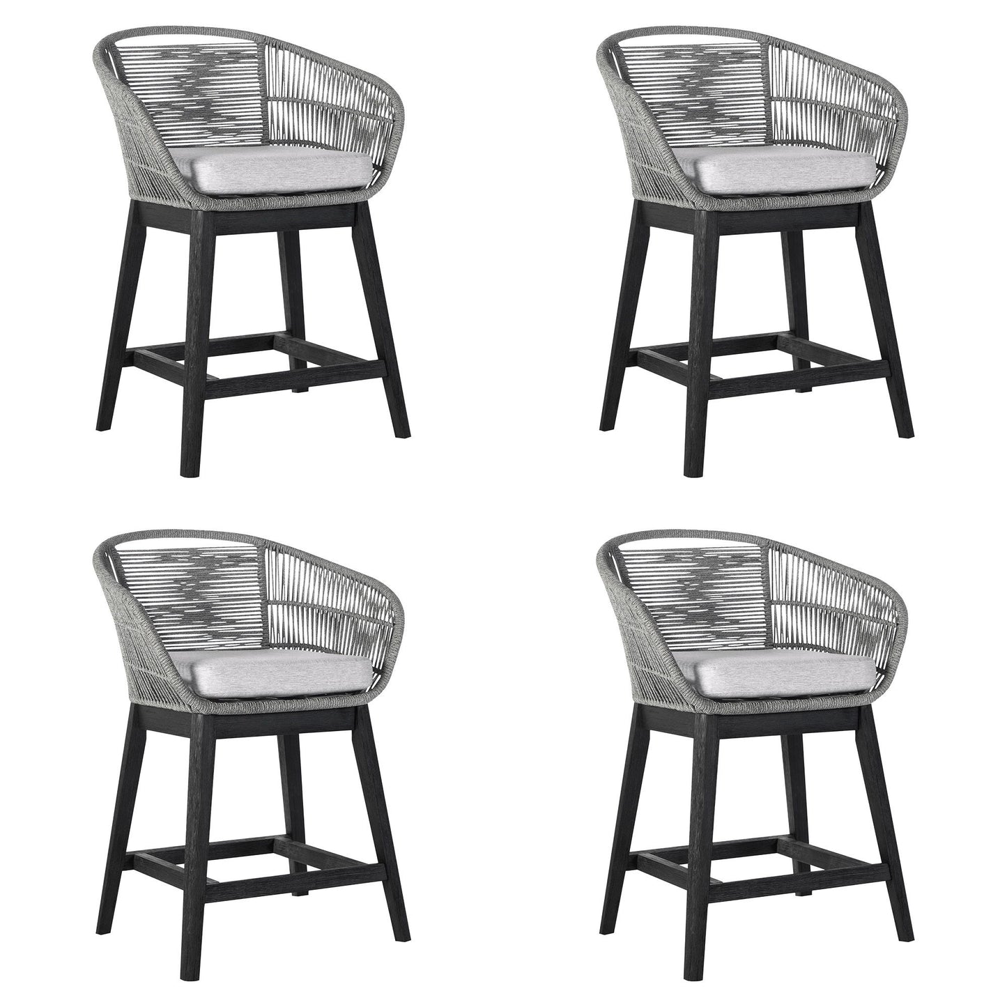 Tutti Frutti - Indoor Outdoor Counter Height Bar Stool Set