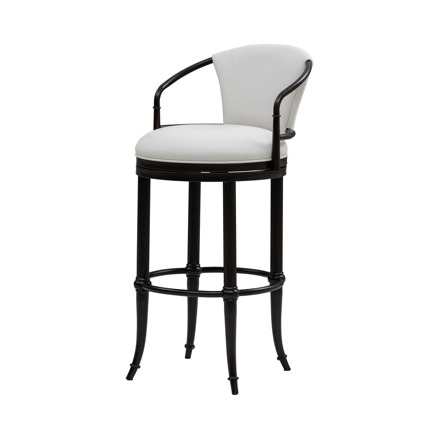 Otis - Upholstered Swivel Bar Height Barstool