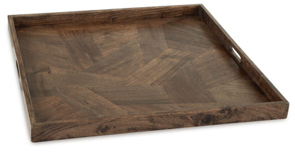 Heddford - Tray - Brown