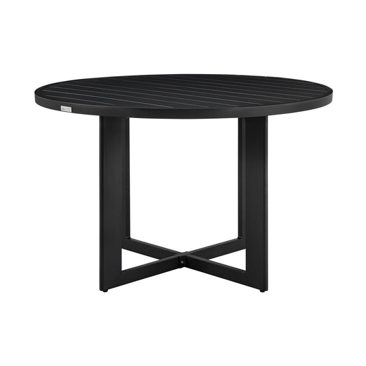 Cayman - Outdoor Patio Round Dining Table In Aluminum