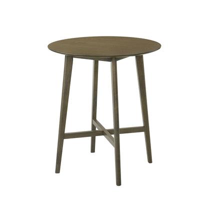 Allin - 31.5" Wood Top Pub Table - Night Wenge