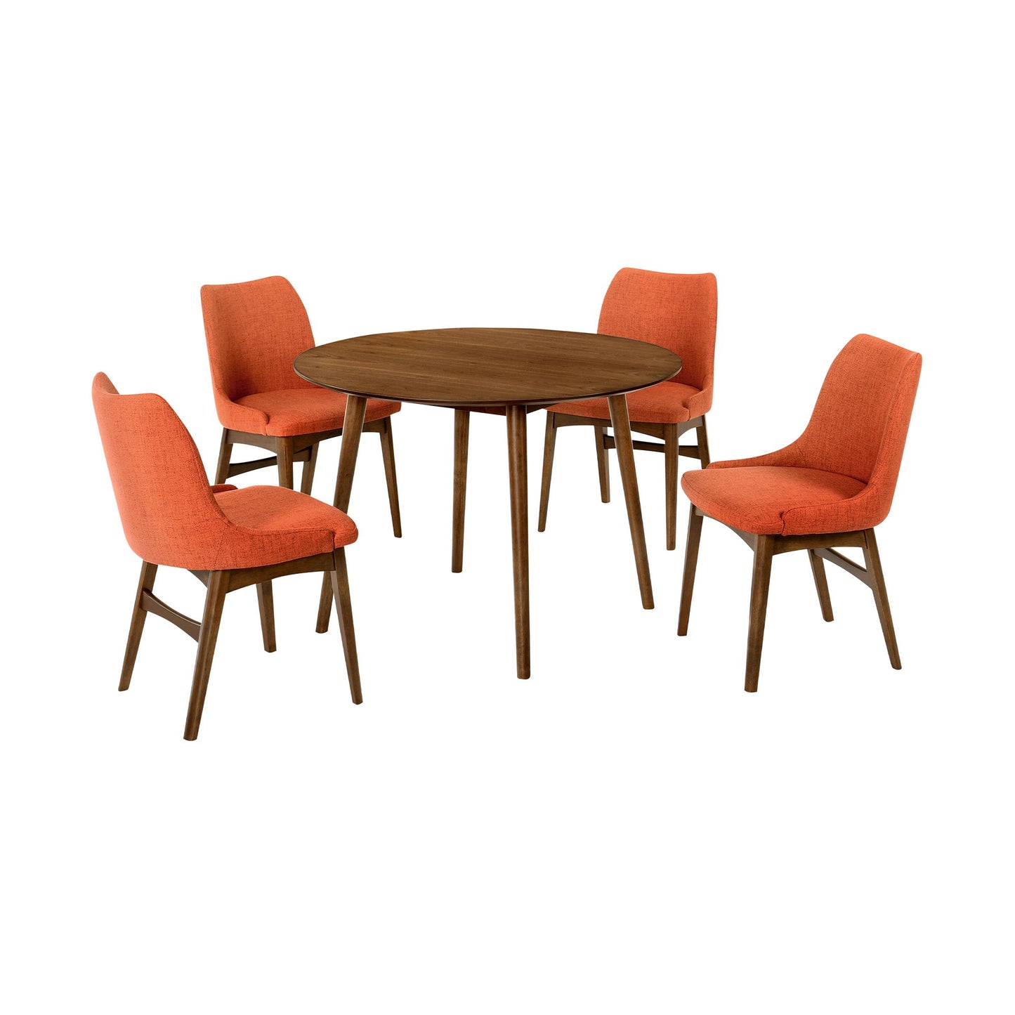 Arcadia And Azalea - 42" Round Dining Set