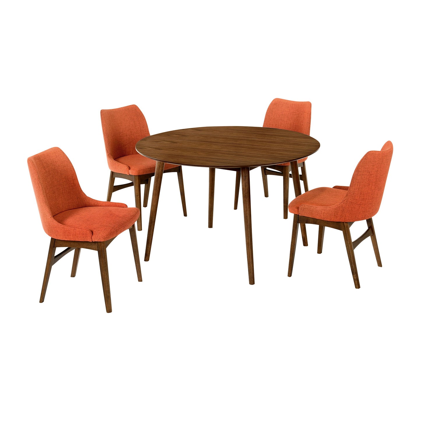 Arcadia And Azalea - 48" Round Dining Set