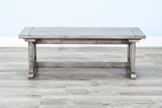 Alpine - Wood Side Bench - Gray