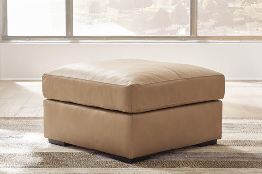 Bandon - Oversized Accent Ottoman - Toffee