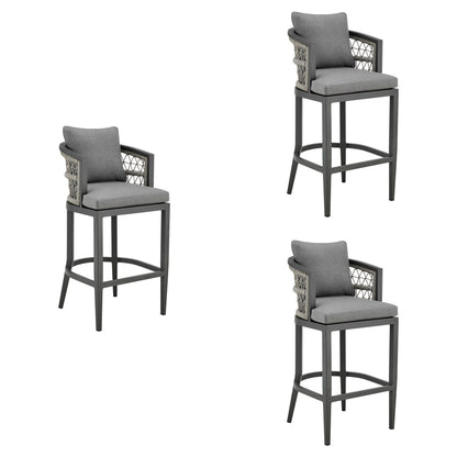 Zella - Outdoor Patio Bar Stool Set