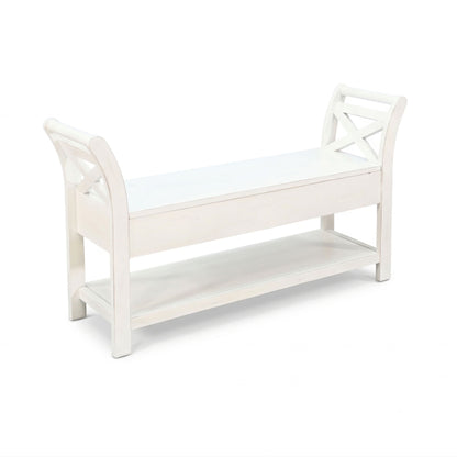48" Accent Bench With Storage