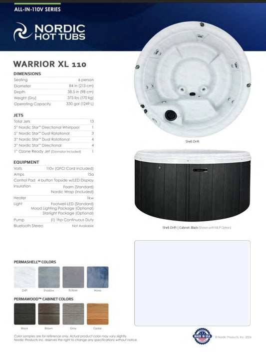 Warrior XL 110