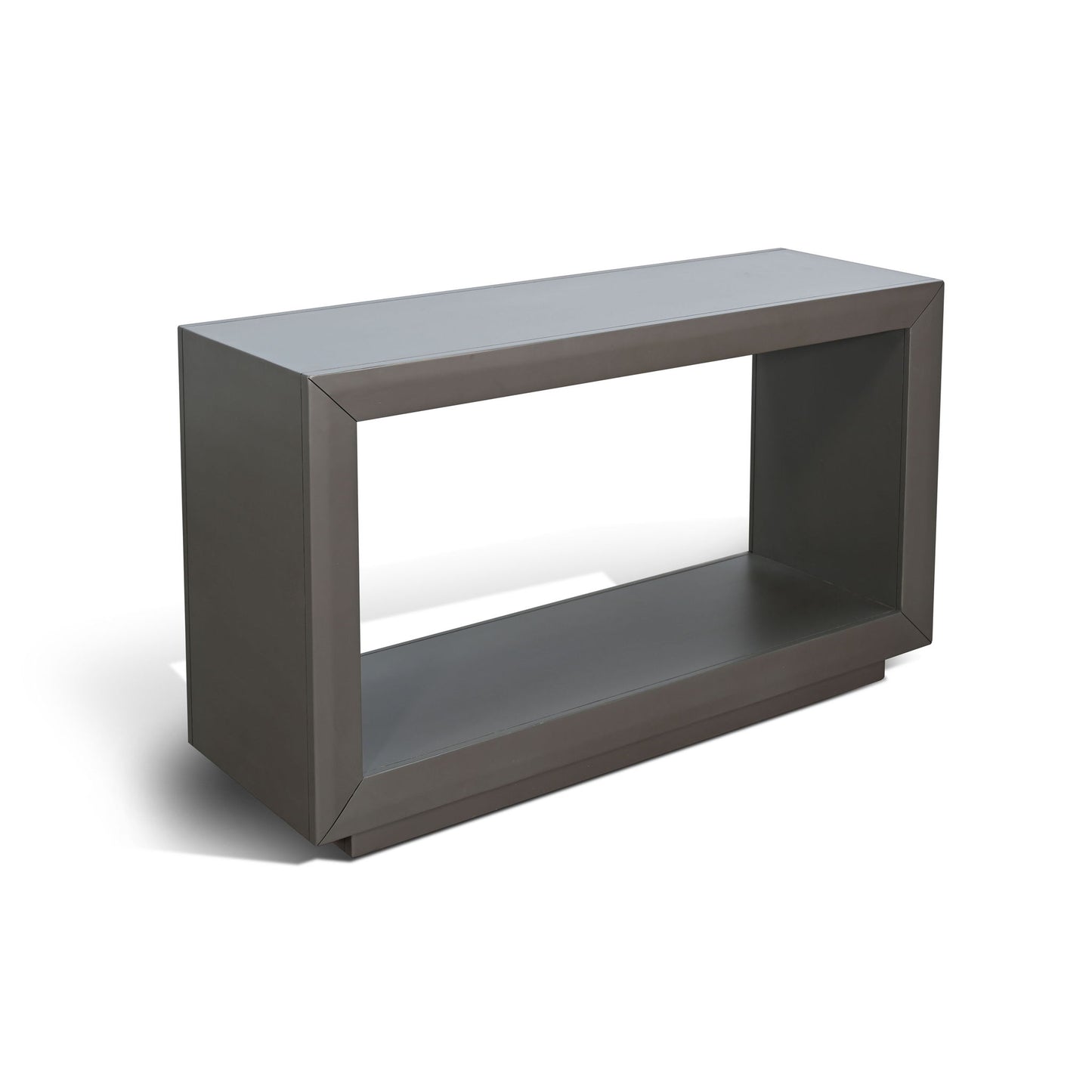 Modern Square Table With Open Storage