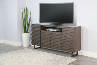 Homestead - Sled 72" Media Console - Tobacco Leaf