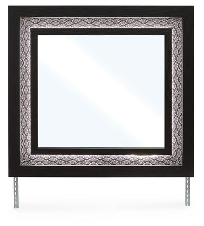 Brizmore - Bedroom Mirror - Black