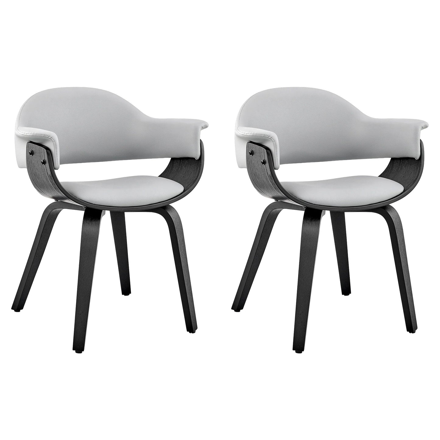 Adalyn - Dining Room Accent Chair With Black Frame