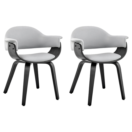 Adalyn - Dining Room Accent Chair With Black Frame