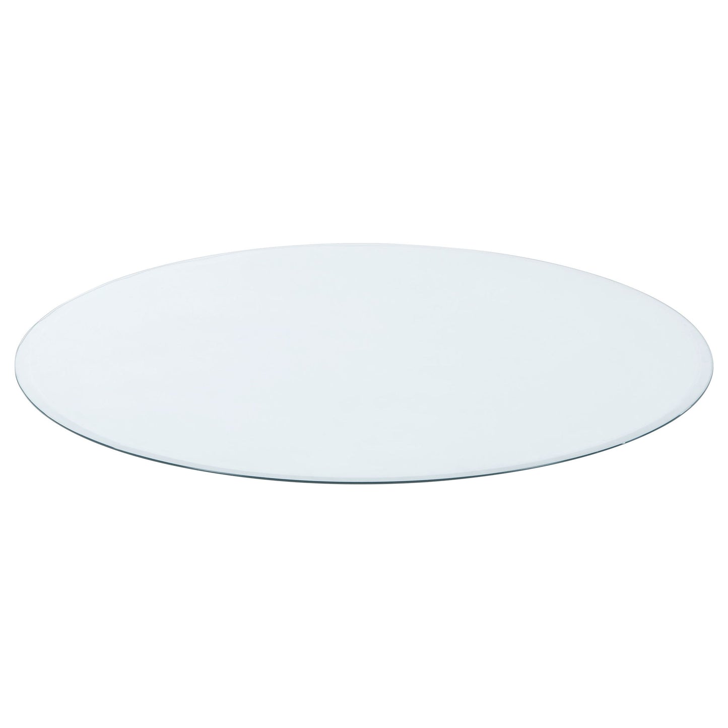 Glass Tops 48-inch 6mm Round Clear Tempered Glass Top
