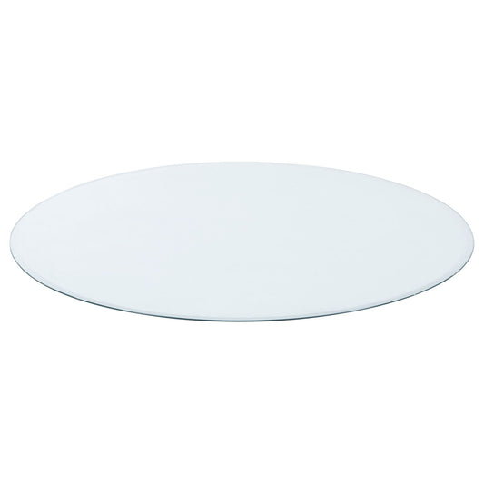 Glass Tops 48-inch 6mm Round Clear Tempered Glass Top