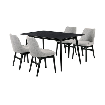 Westmont - 5 Piece Dining Set - Gray / Black