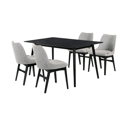 Westmont - 5 Piece Dining Set - Gray / Black