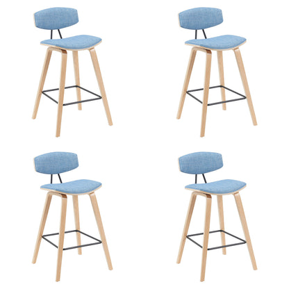 Fox - Swivel Bar Height Stool - Light Brown