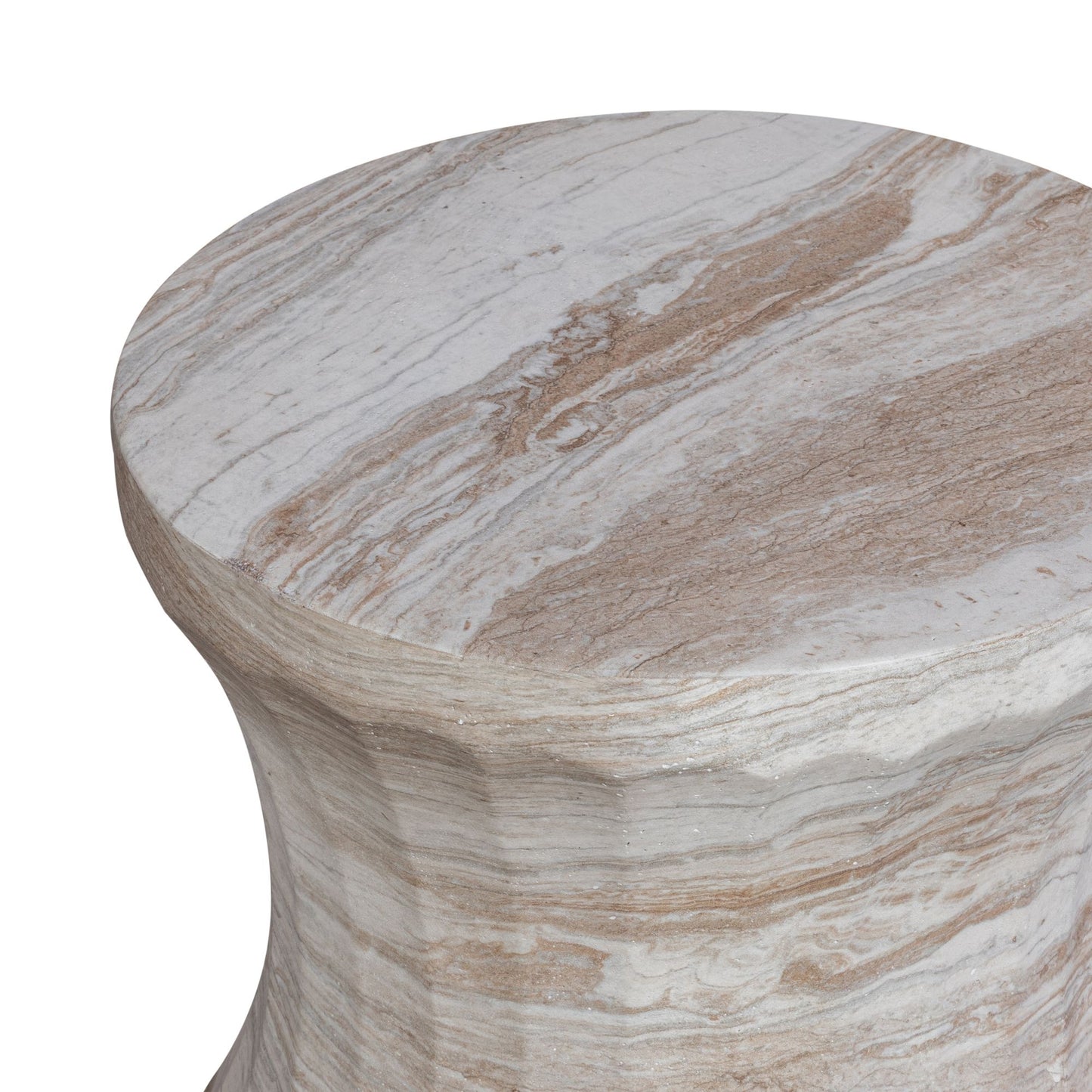 Terralune - Indoor Outdoor Side Table - Oasis Concrete Finish