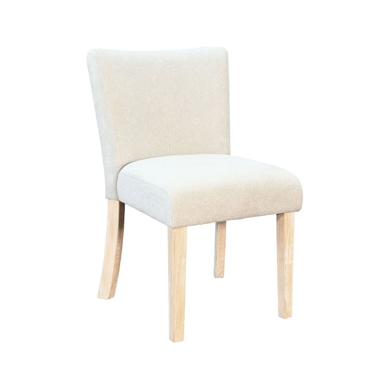 Amora - Contemporary Upholstered Dining Chair (Set of 2) - Bergen Oak