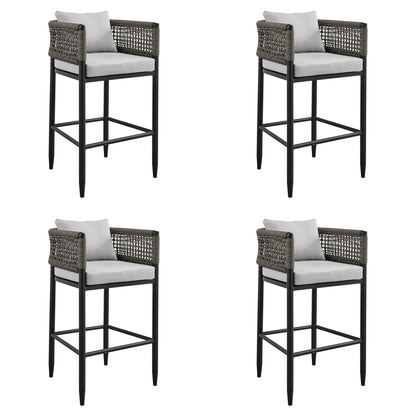 Alegria - Outdoor Patio Counter Height Bar Stool Set of 2