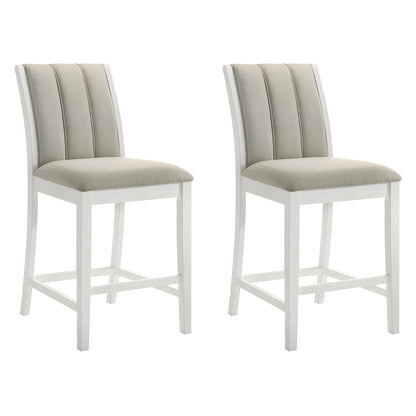 Nolan - 26" Counter Height Rubberwood Barstool