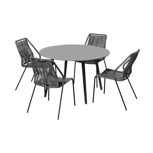 Kylie And Clip - 5 Piece Outdoor Patio Dining Set