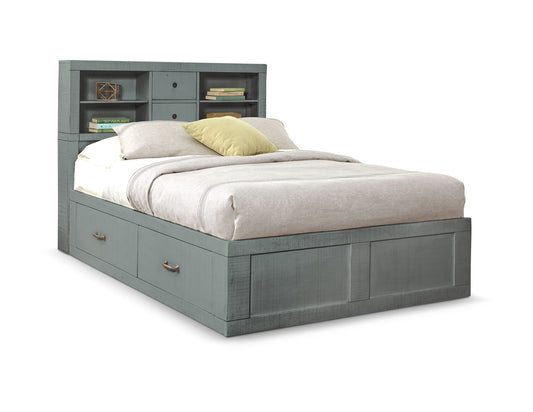 Flex Life Ranch House - Captains Bookcase Storage Bed