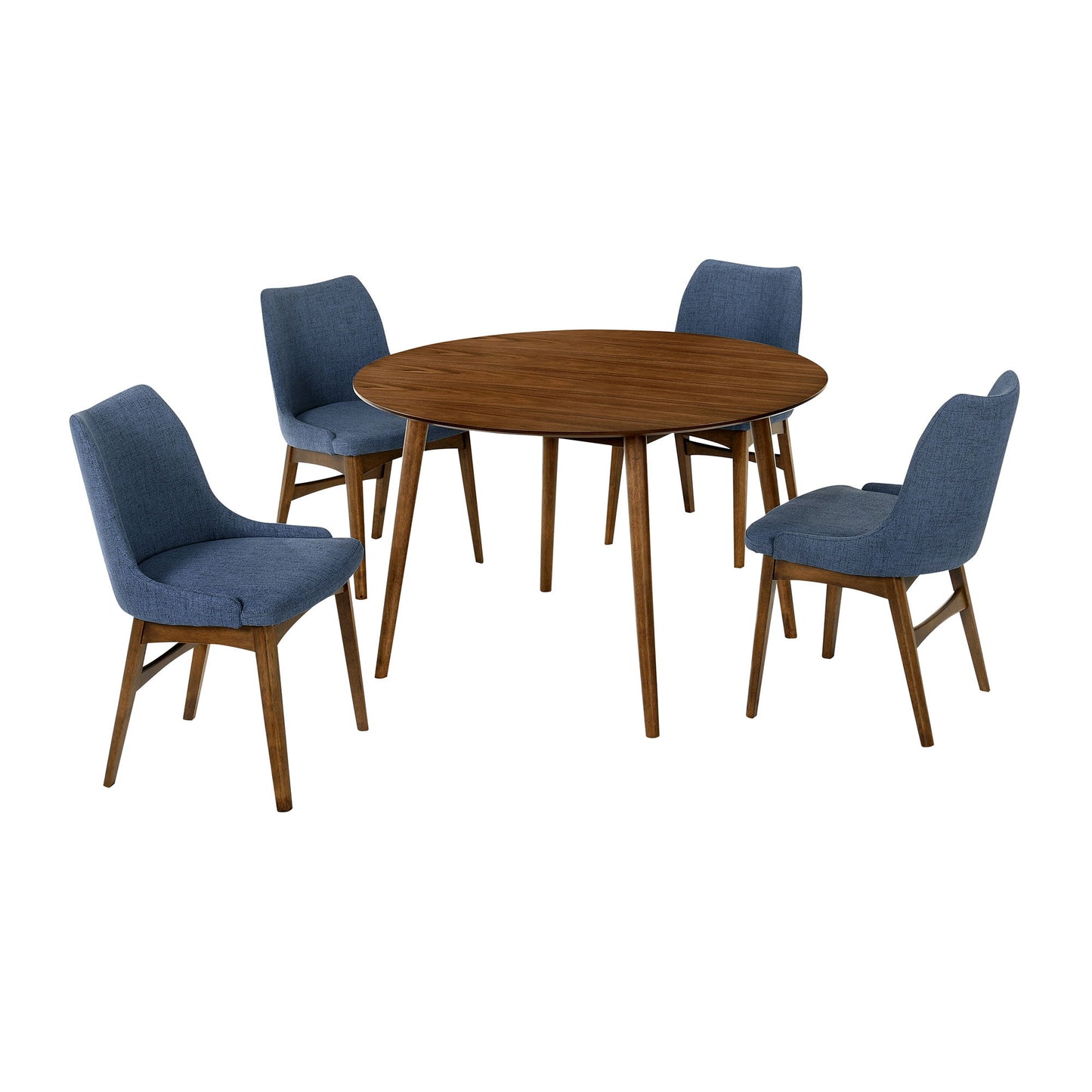 Arcadia And Azalea - 48" Round Dining Set