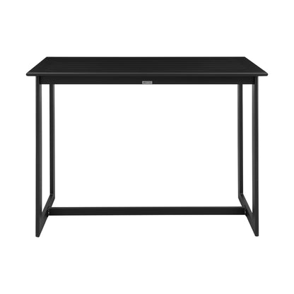 Cayman - Outdoor Patio Bar Height Dining Table In Aluminum