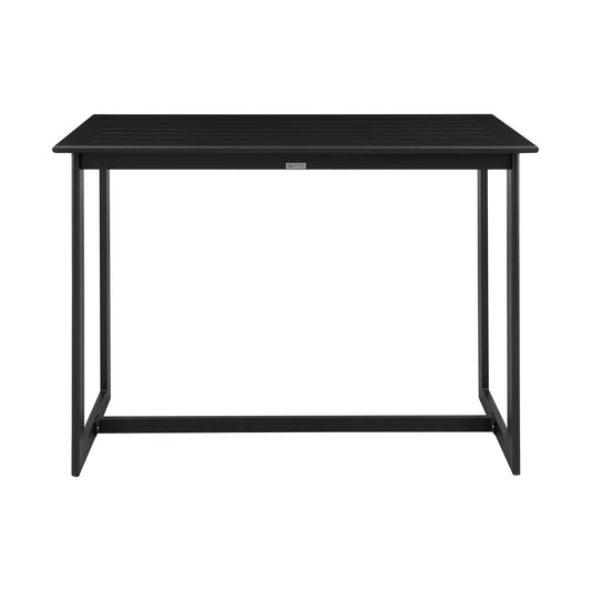 Cayman - Outdoor Patio Bar Height Dining Table In Aluminum
